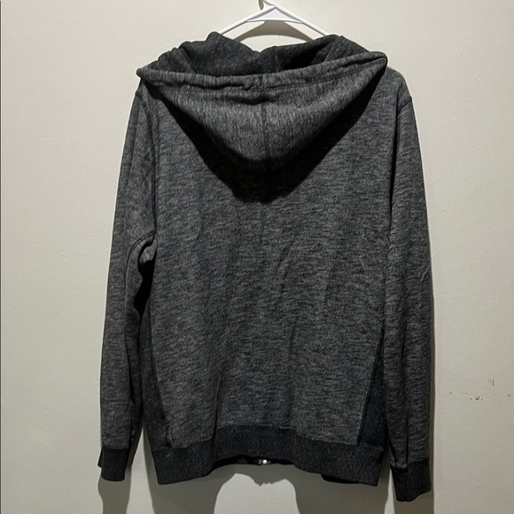 Abercrombie & Fitch Charcoal Zip-Up Hoodie - Picture 5 of 6